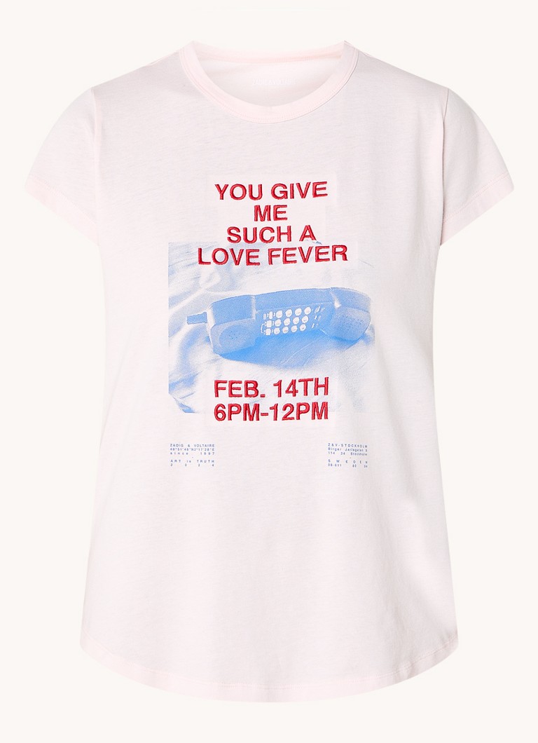 Zadig&Voltaire Woop T-shirt with print