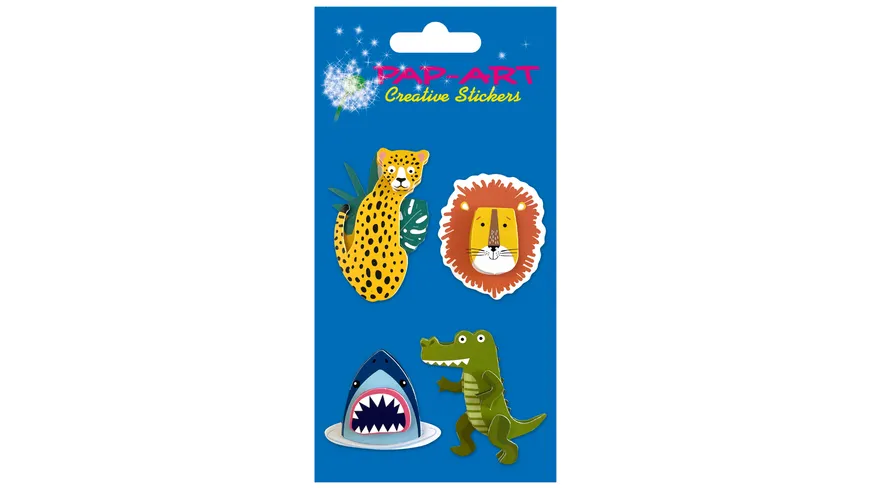PAP-ART Handmade-Sticker Tiere