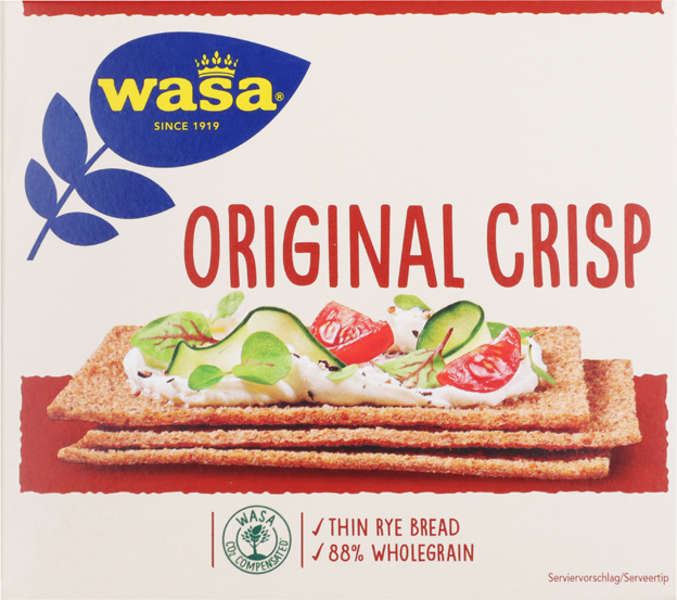 Wasa Knäckebrot Original Crisp