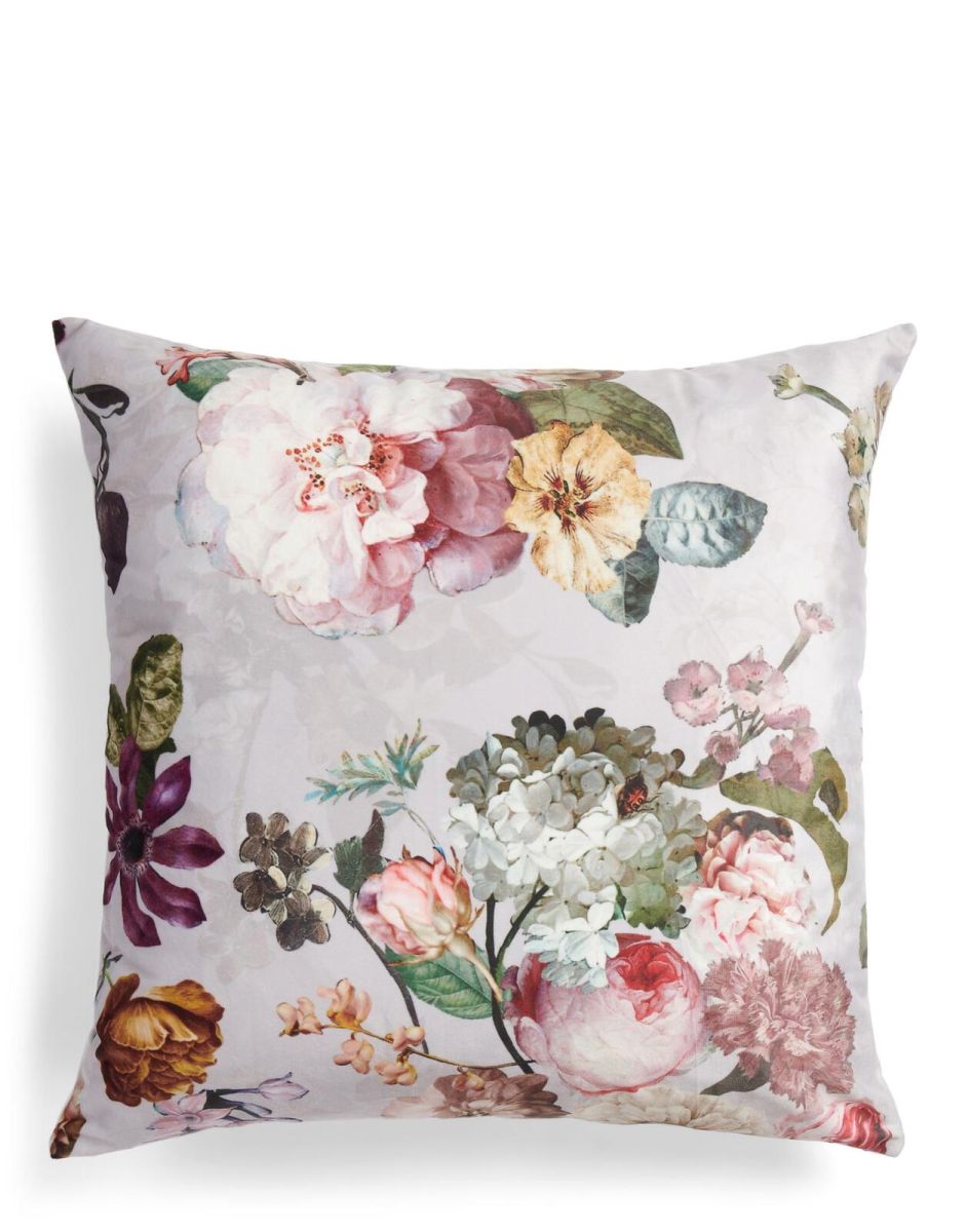 Kissen Fleur Grey 50 x 50 cm