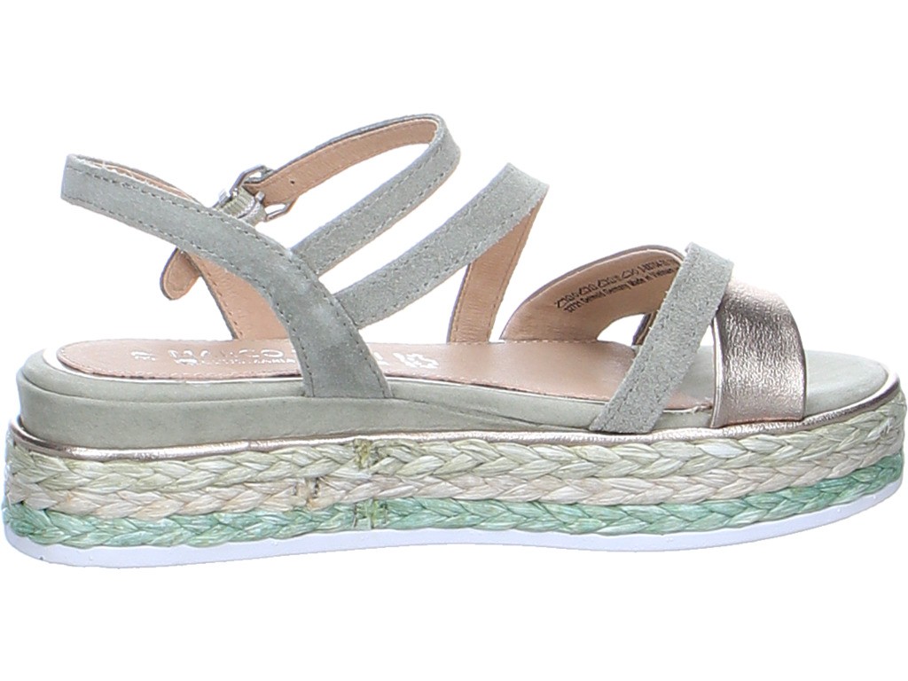 MARCO TOZZI Riemchen Sandalen grau
