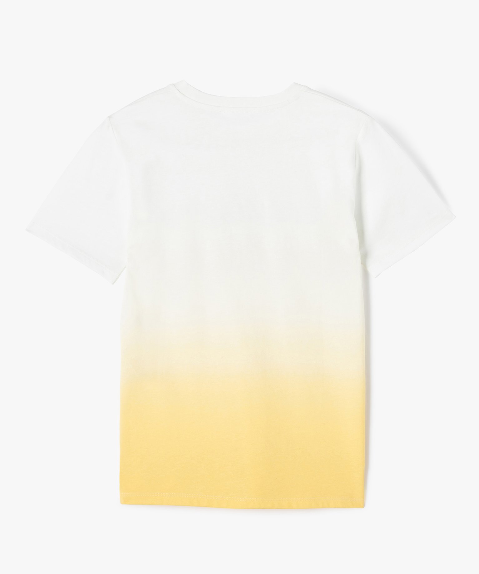 Tee-shirt à manches courtes coloris tie and dye Garçon imprime | GEMO