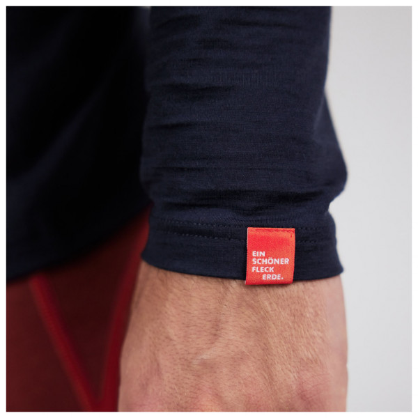 Ein schöner Fleck Erde - Merino L/S Draussen zu Hause. - Longsleeve