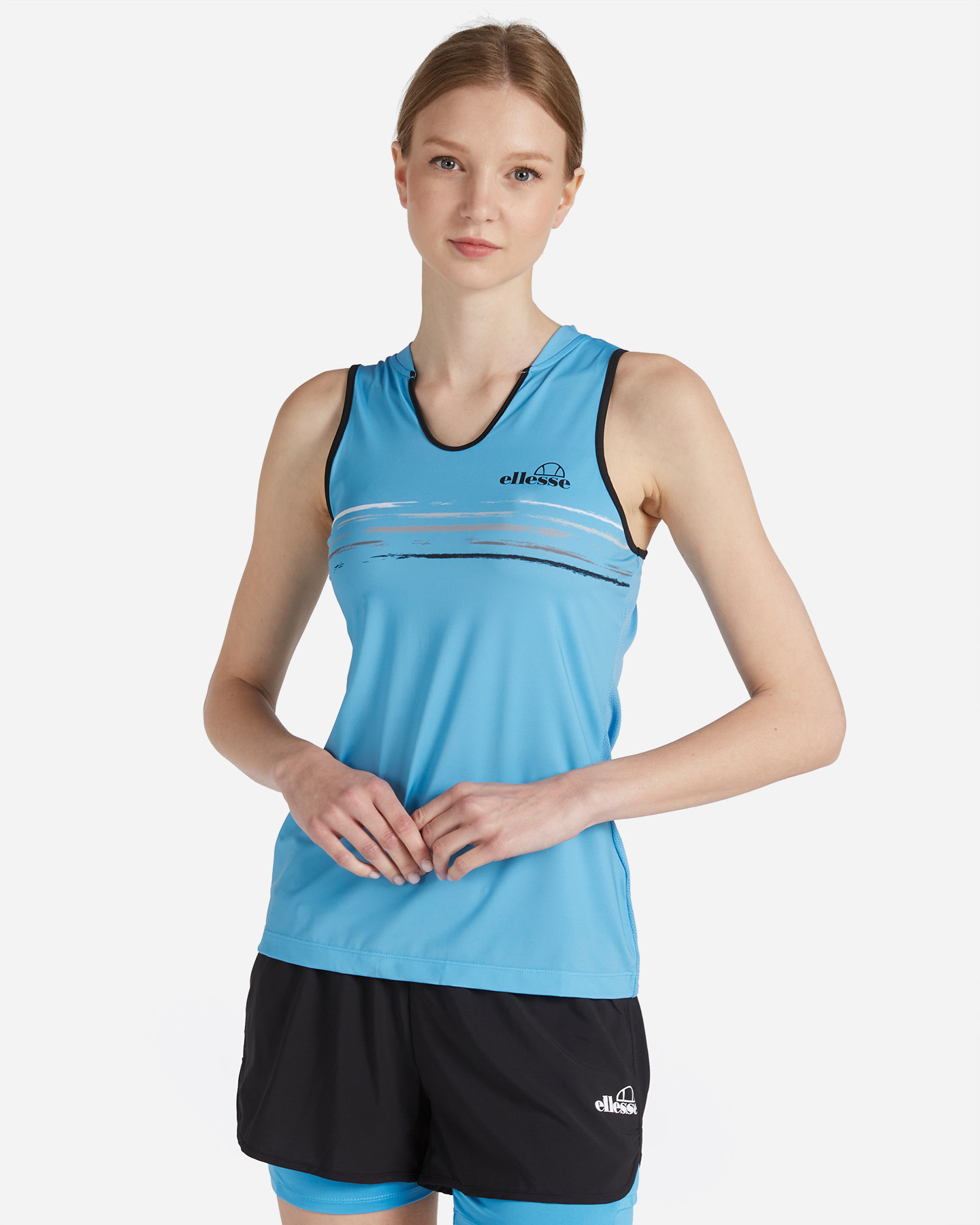 Tenisové tričko Ellesse Five Stripes W ETW040S23-545