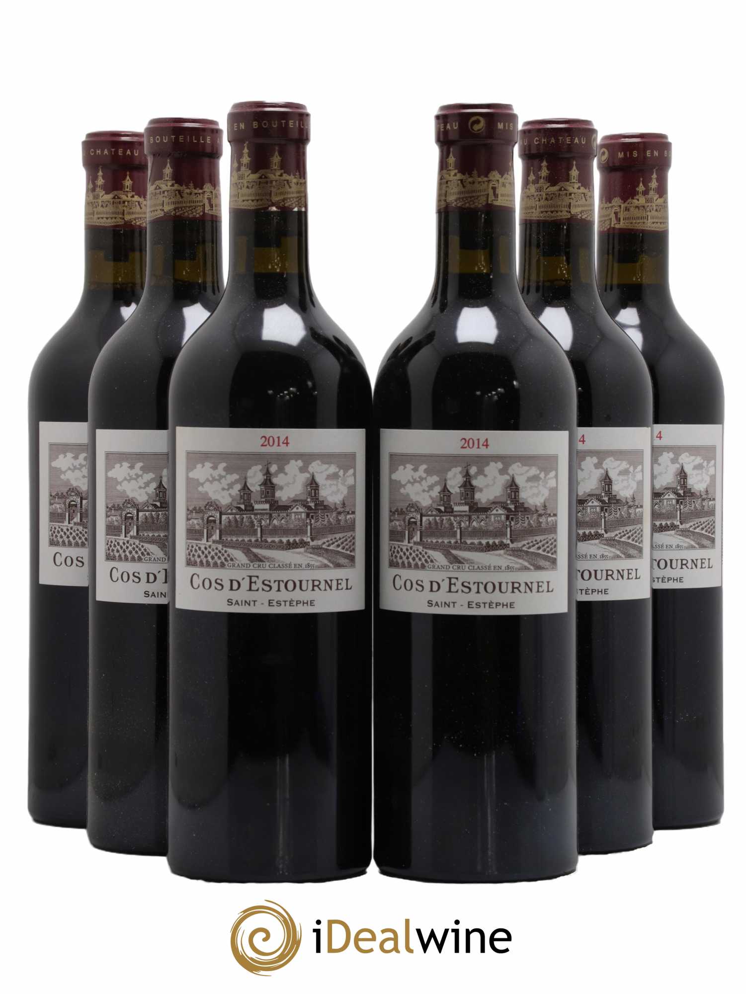 Cos d'Estournel 2ème Grand Cru Classé  2014 - Lot de 6 Bouteilles