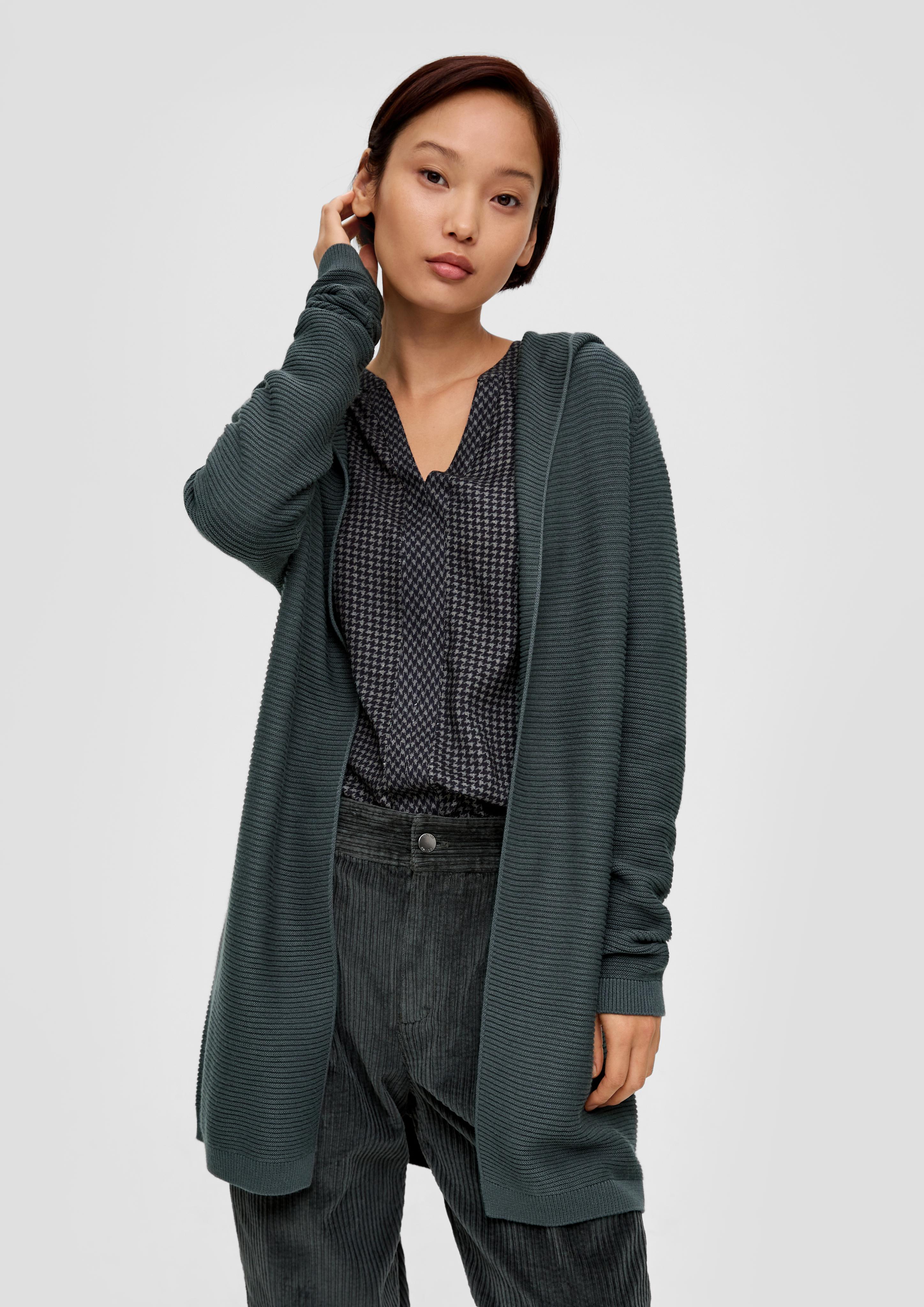 Strickjacke aus Baumwoll-Viskose-Mix  2135247-7909