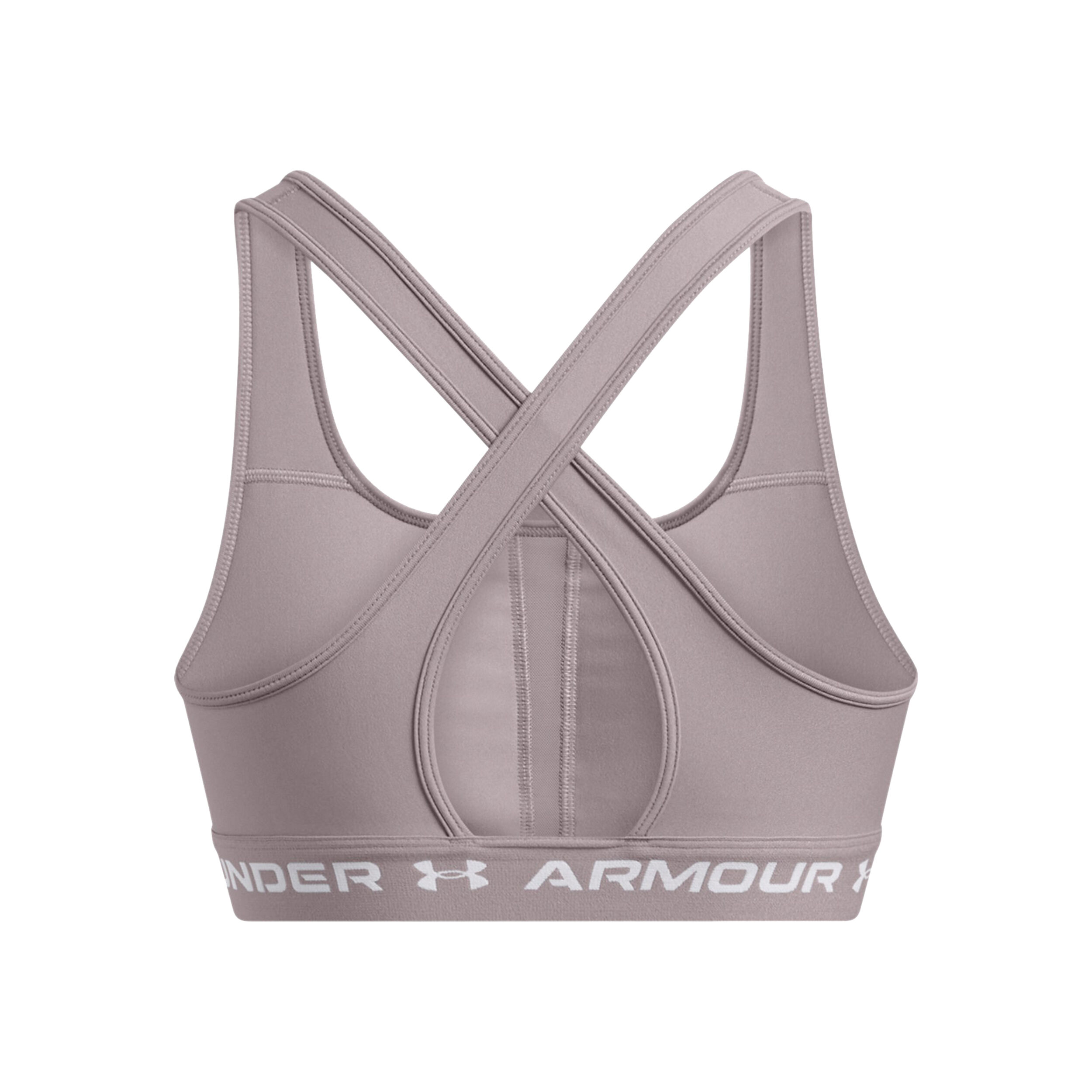 Crossback Mid Sport-BH Damen - Grau