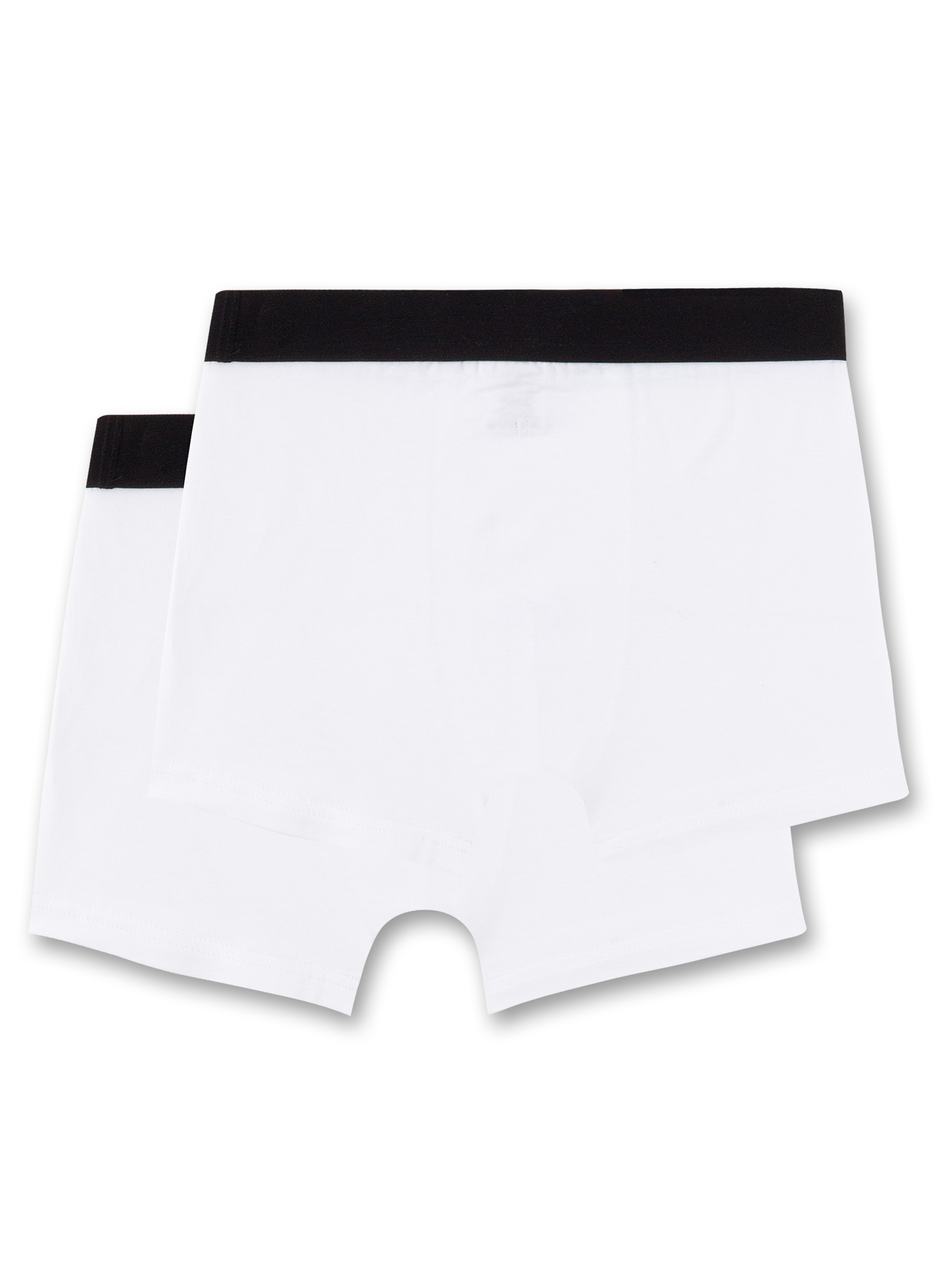 Jungen-Hipshorts (Doppelpack) Weiß