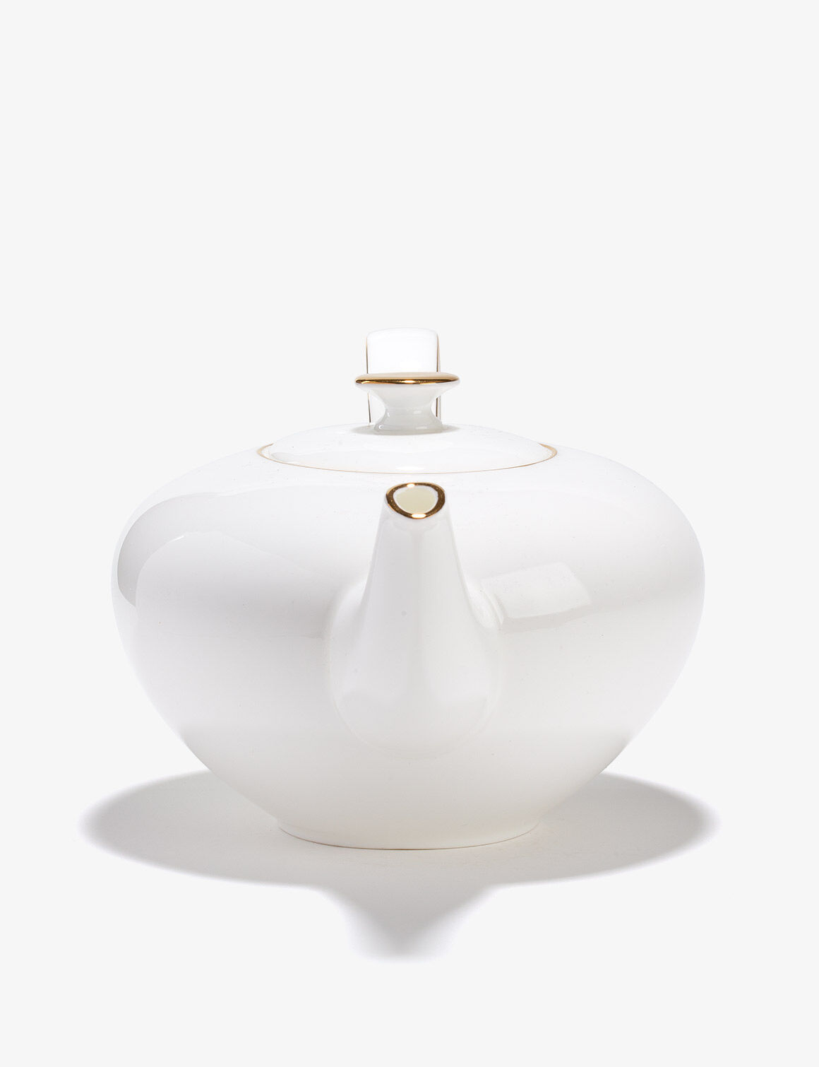 Théière porcelaine  Concorde  1L  Liseré or