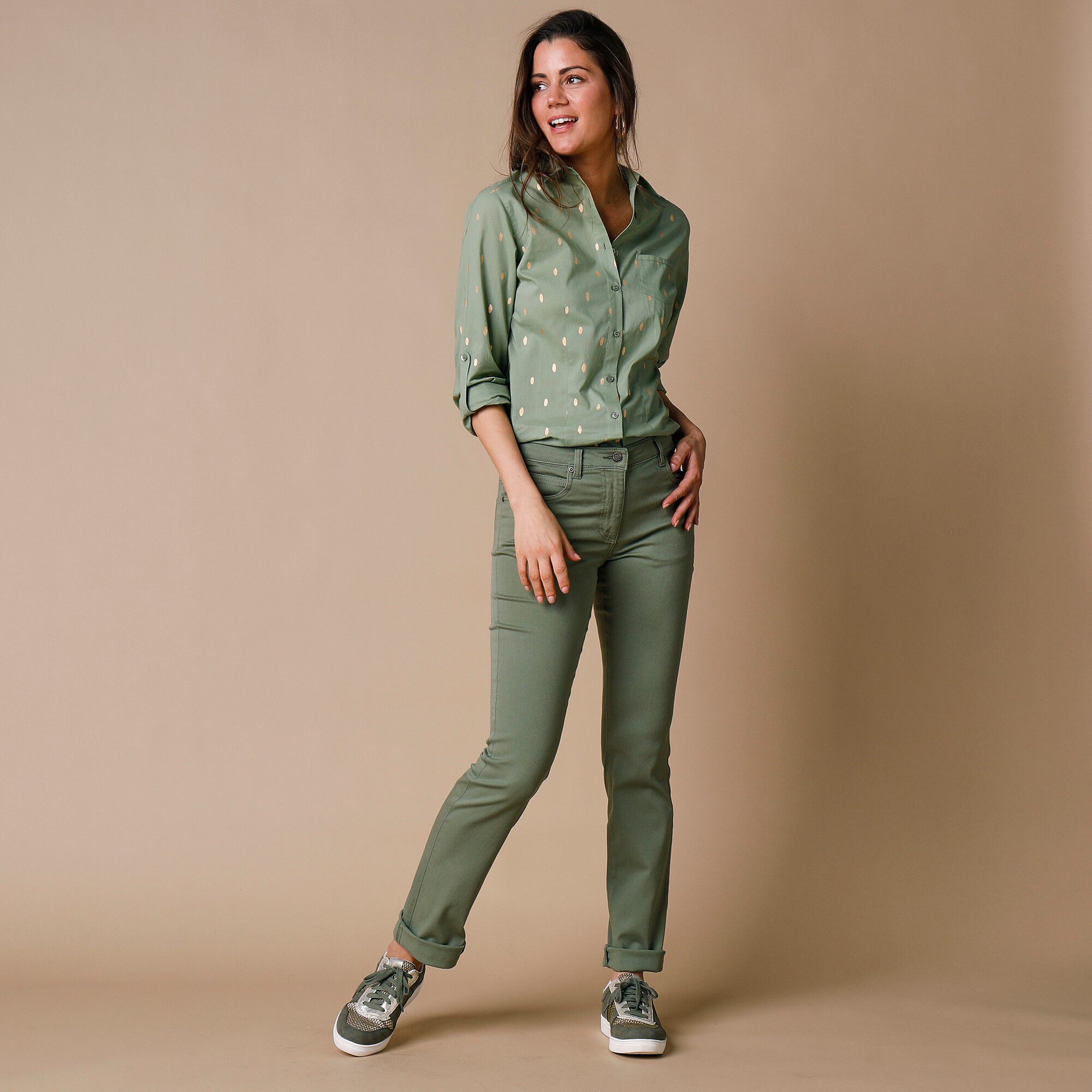 Pantalon sculptant coupe 5 poches