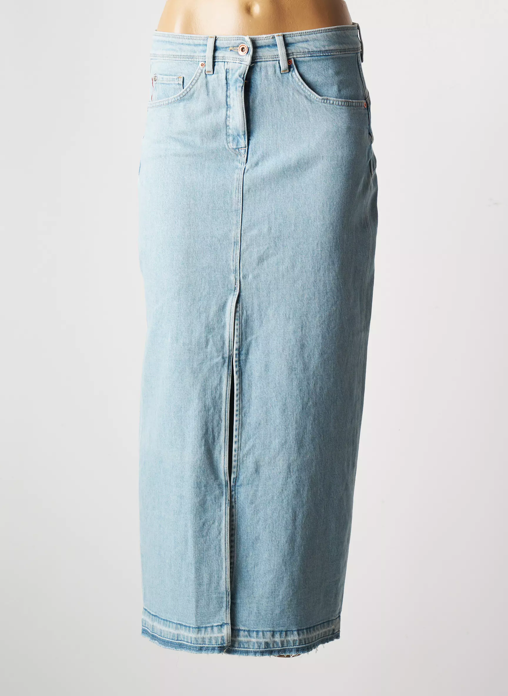 Salsa Jupes Longues Femme couleur bleu