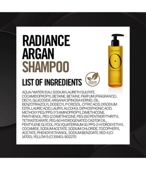 Revlon Professional Orofluido Radiance Argan Shampoo Haarshampoo 240 ml