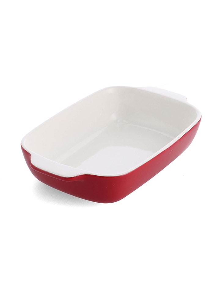 KitchenAid 2tlg. Set: Auflaufform in Rot - (B)31 x (H)18,5 x (T)6 cm günstig kaufen onesize