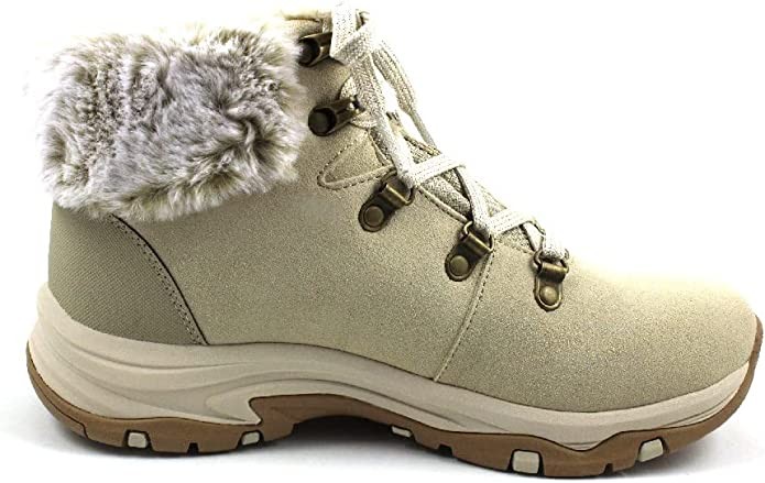 SKECHERS Stiefeletten beige