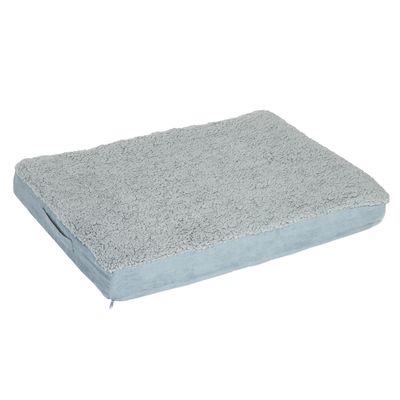 Hundebett Memory eckig, grau