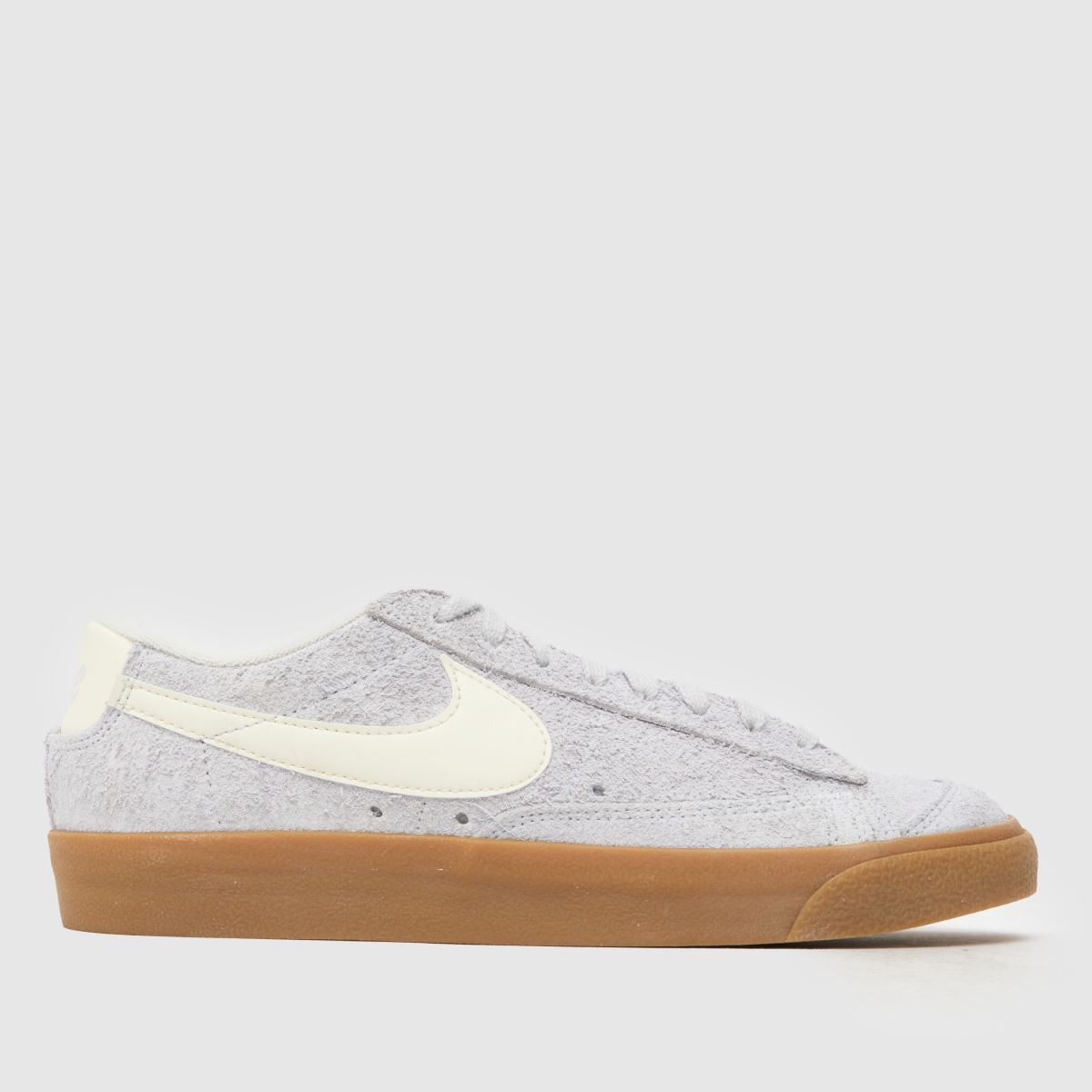 Nike Blazer Low 77 – Ljusgrå vintage-sneakers