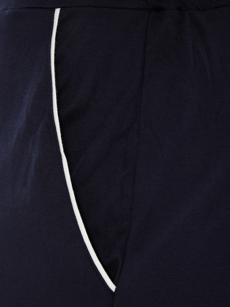 Pyjamahose aus Baumwolle in marineblau