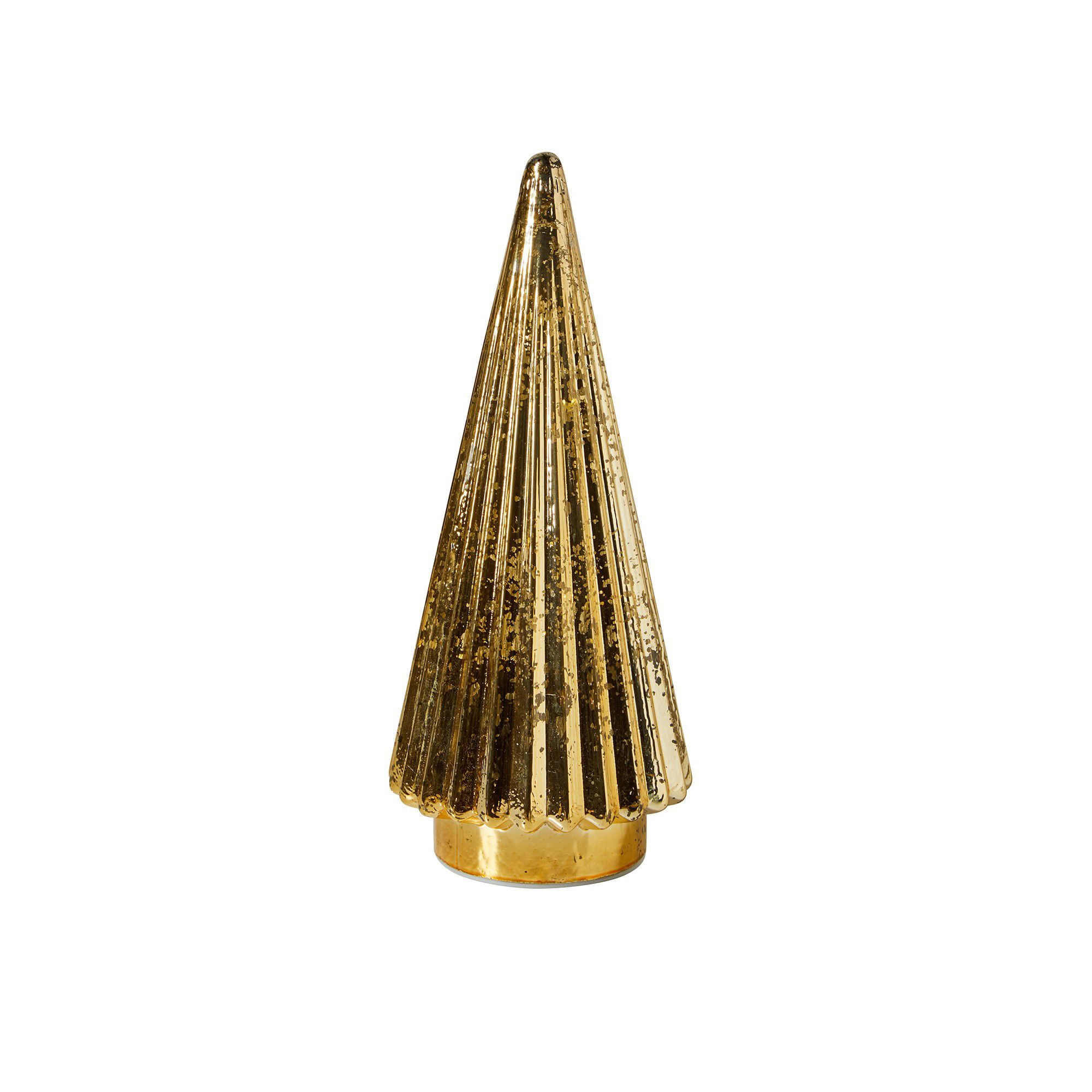 Sapin doré lumineux à led