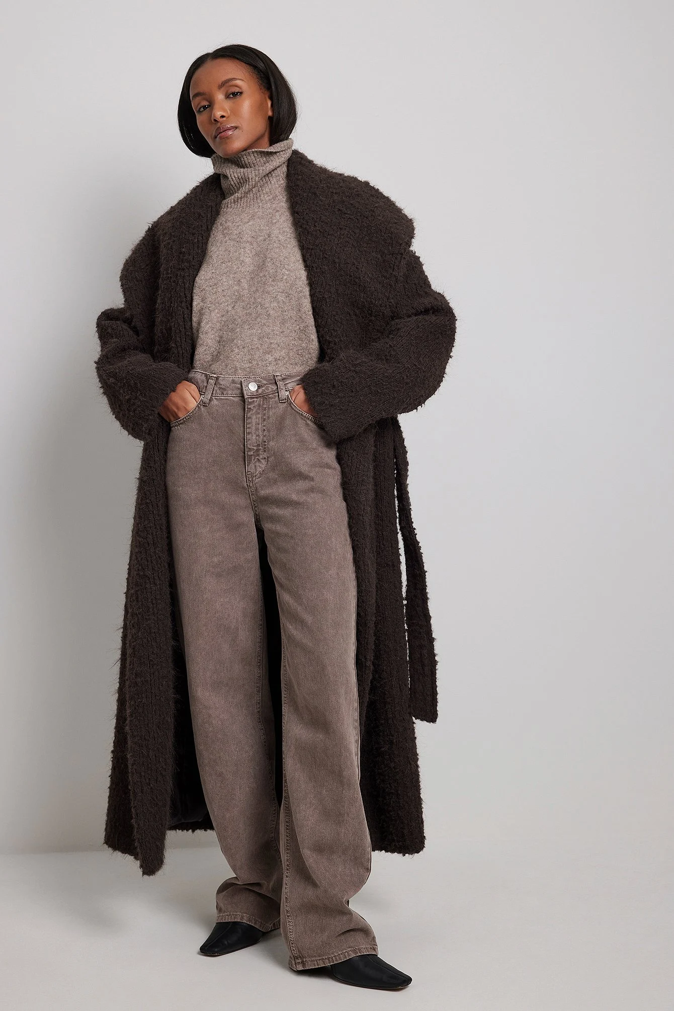 Soft Wool Blend Bib