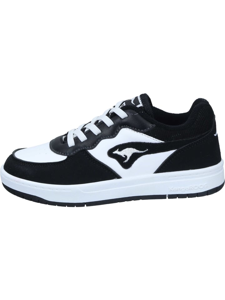 Kangaroos Schnürschuhe in jet black/white günstig kaufen