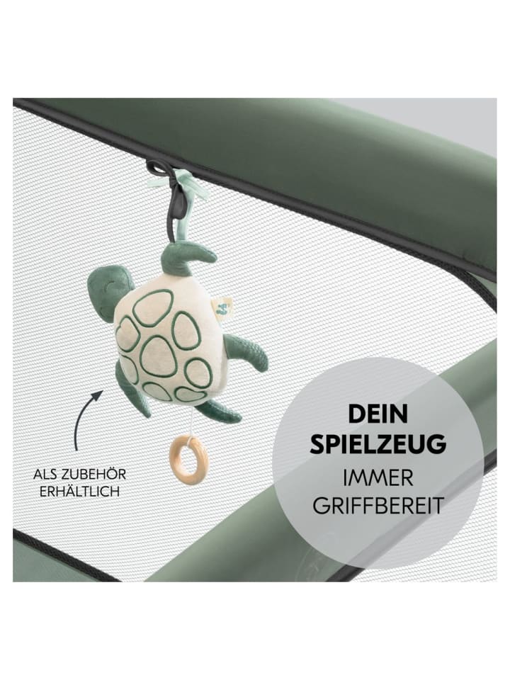 Hauck Reisebett & Laufgitter Sleep N Play SQ Set in gruen günstig kaufen onesize