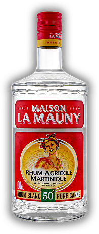 La Mauny Rhum Blanc Agricole 50% 1,0 Liter La Mauny Rhum Blanc Agricole 50% 1,0 Liter Harmonischer weißer Rum. 1	 Liter - Vol 50%