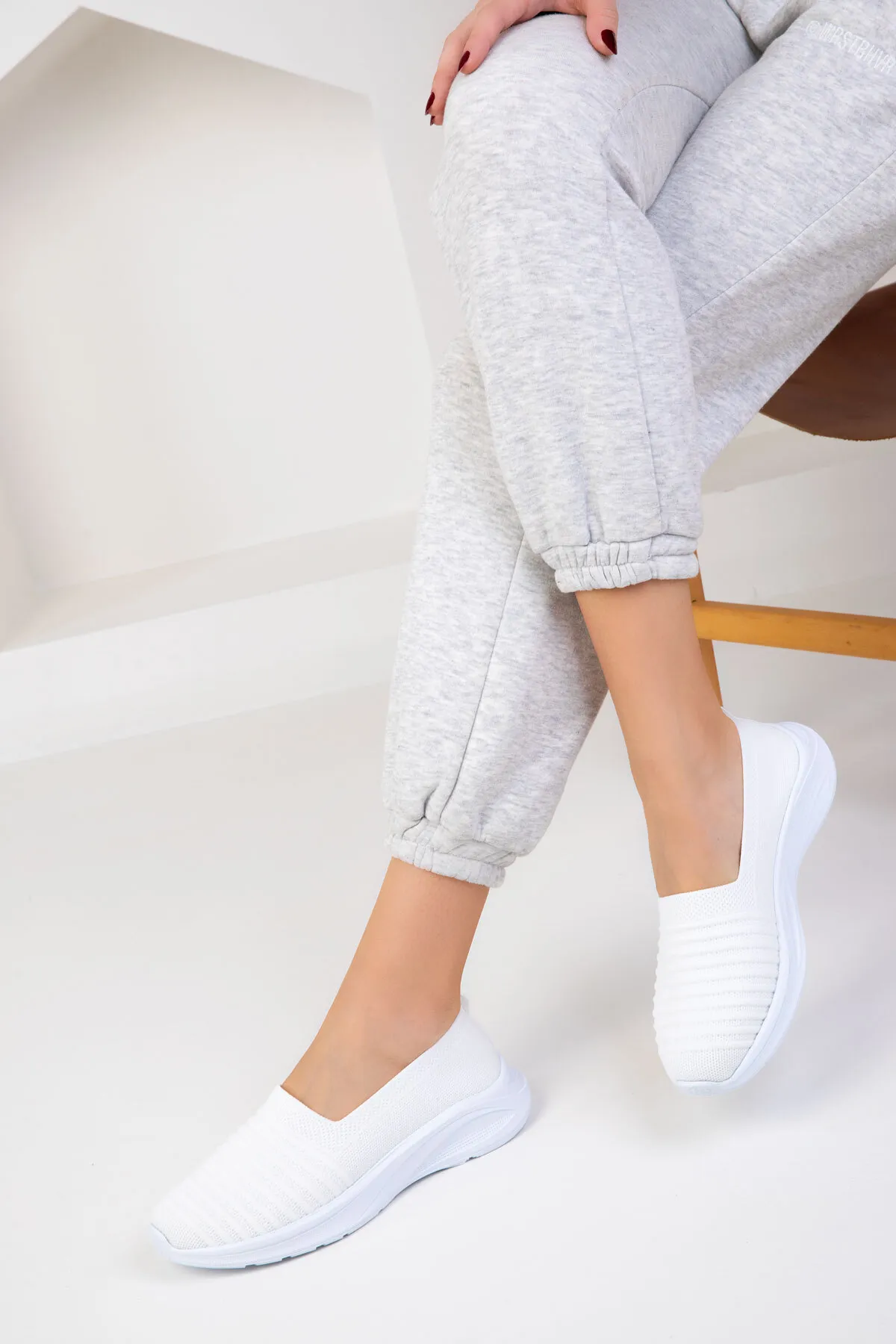 SOHO  Weiße Damen Sneakers 18761
