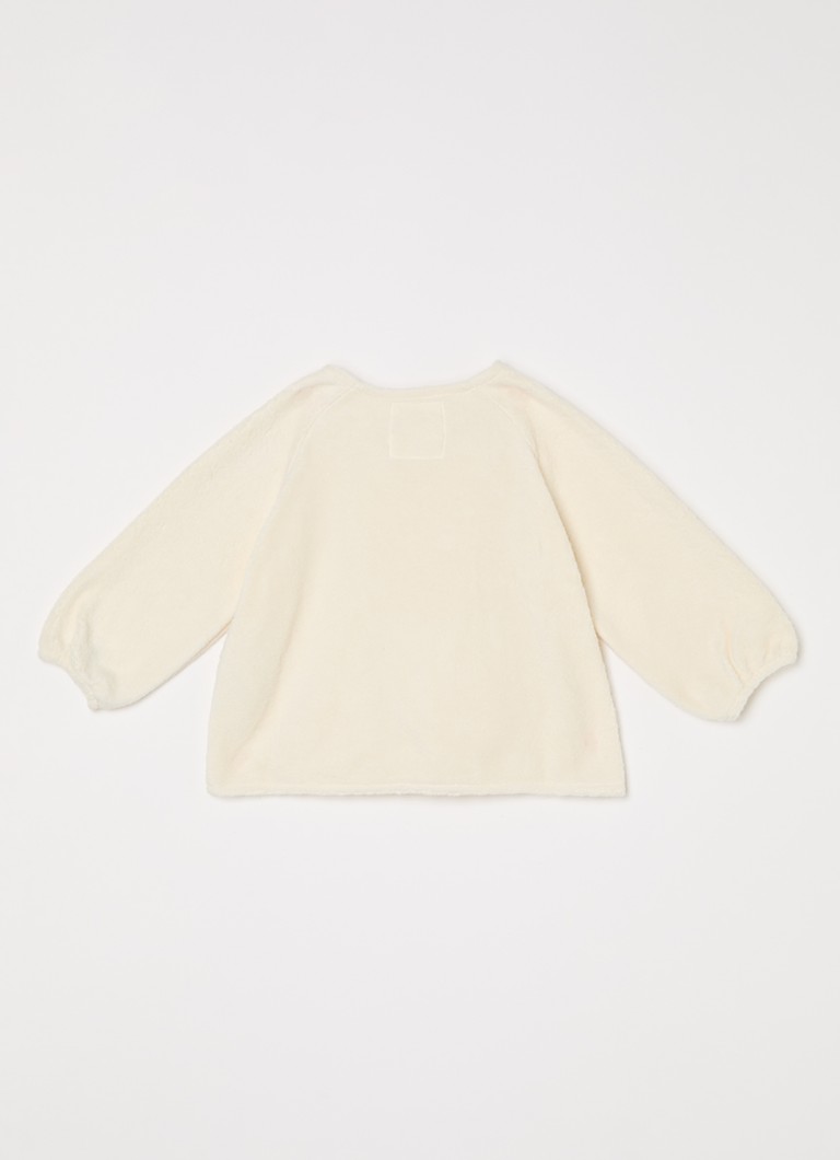 Terry cloth play-up vest