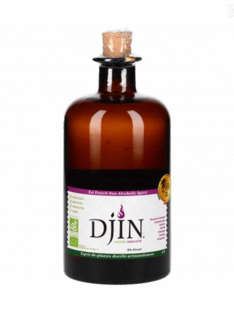 Gin Djin Spirits Djin Nature - Immunité - N°2 - Bio - Sans Alcool Jnpr Spirits
