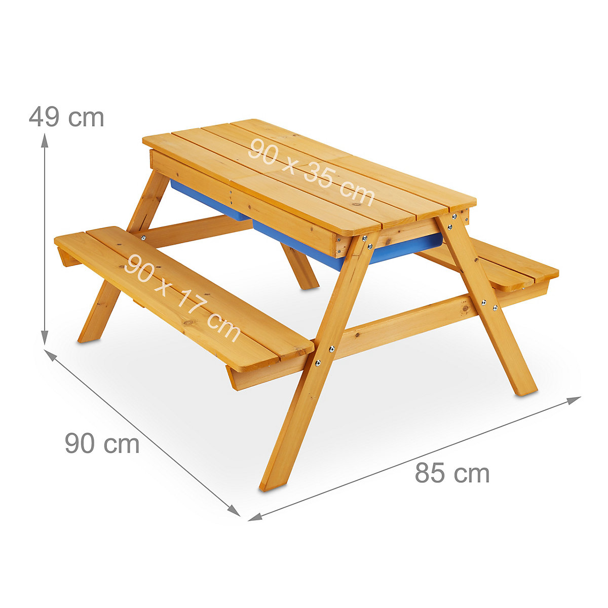 Kindersitzgruppe Holz für Garten
