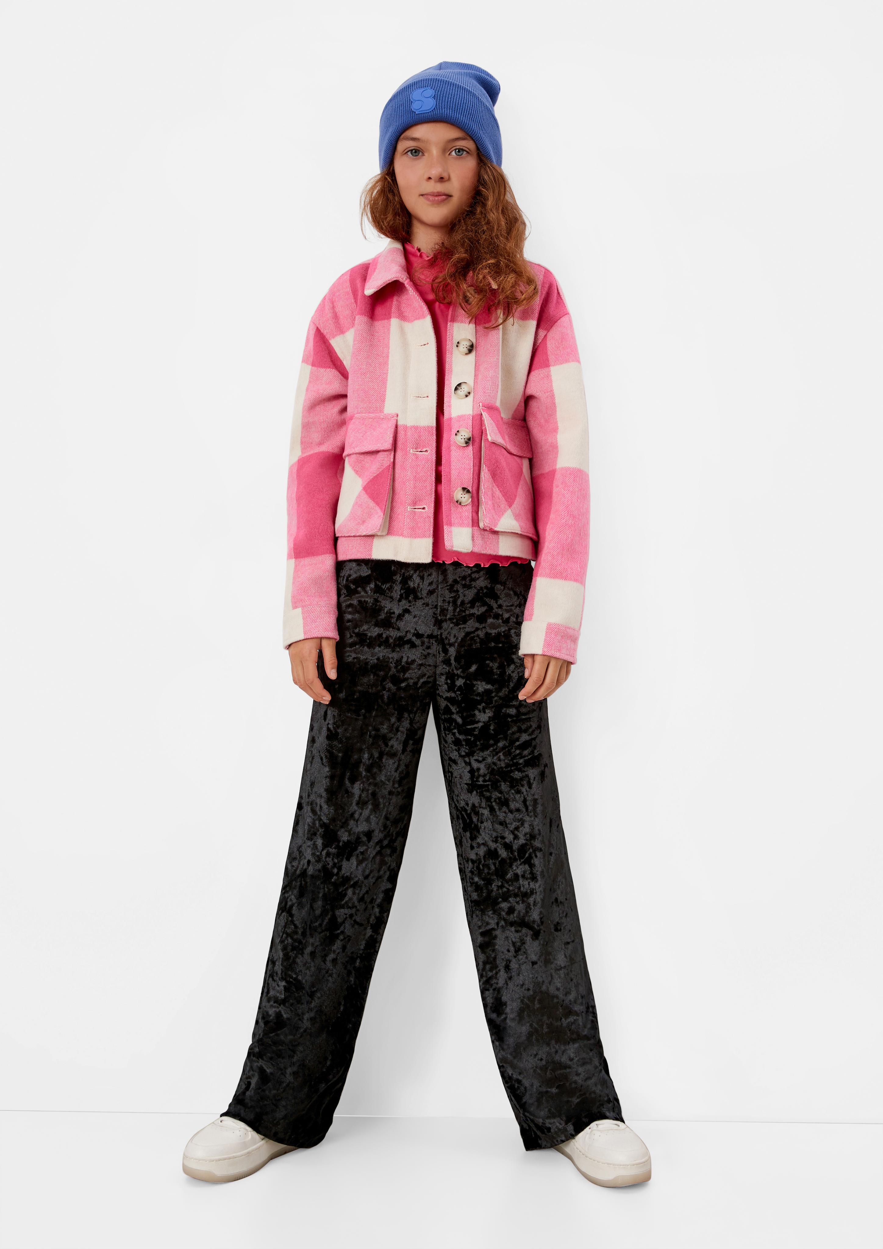 Regular: Culotte aus Baumwollsamt  2122337-9999
