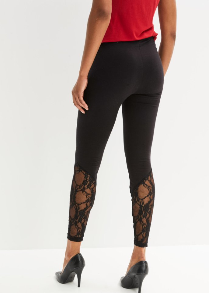Leggings mit Spitze