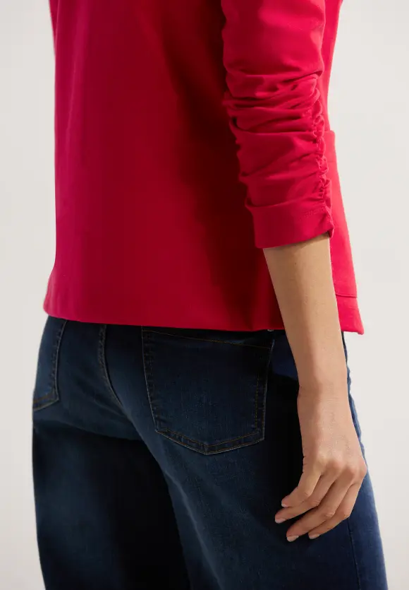 CECIL Sweatblazer mit Raffung