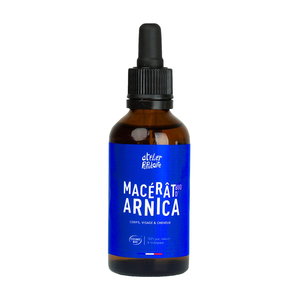 atelier populaire Macérât d’Arnica Bio | Origine France |50mL Macérât huileux