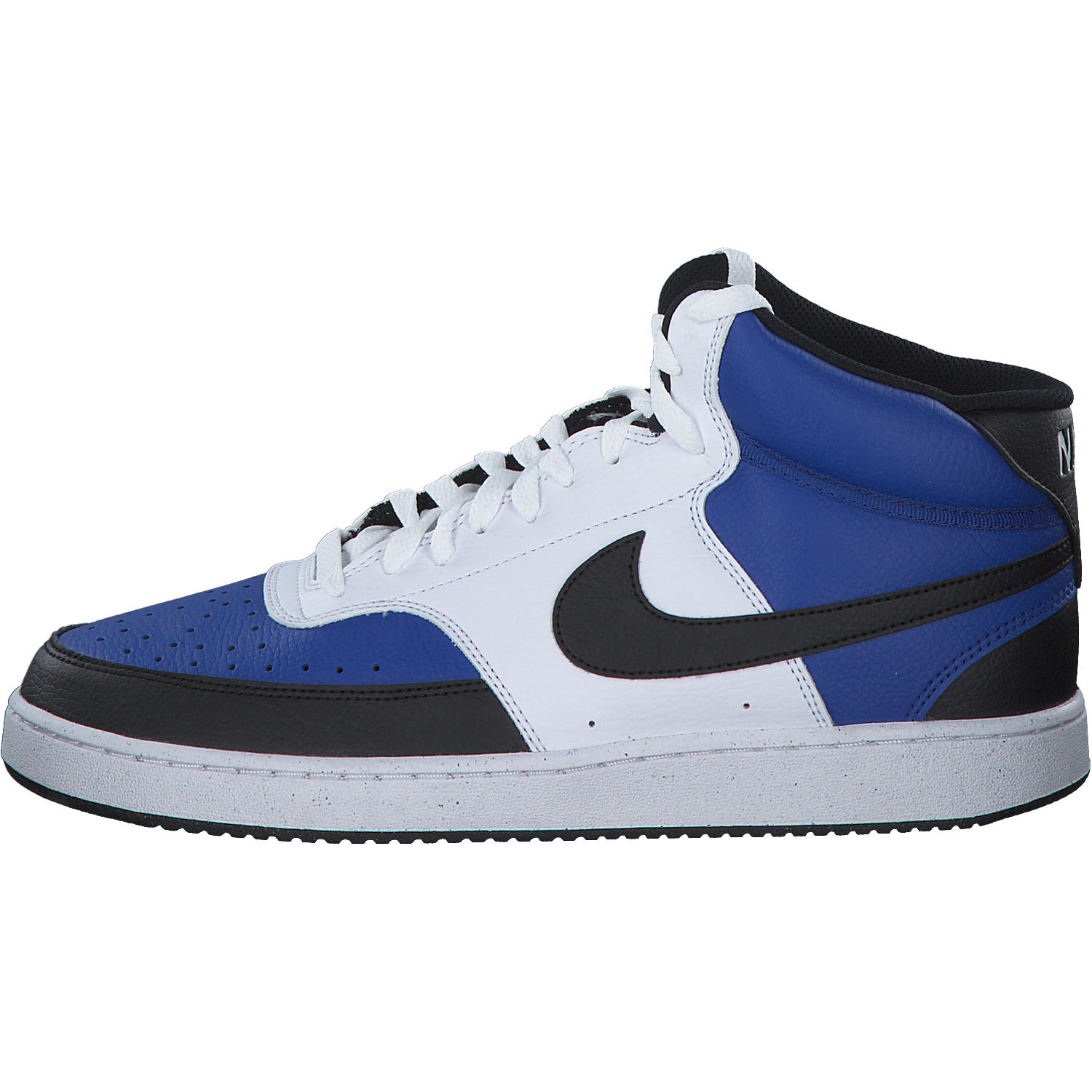 Nike Court Vision Mid FQ8740, Stiefel, Herren, Weiß/Blau