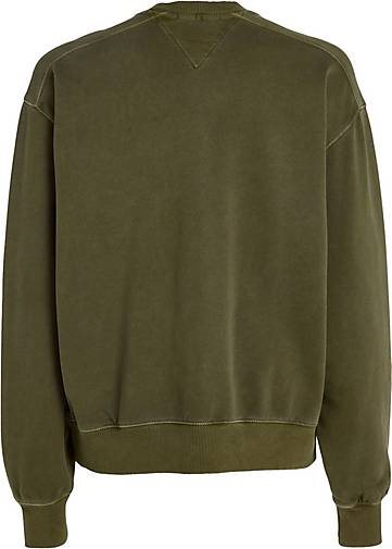 TOMMY-JEANS Herren Sweatshirt LUXE VARSITY CREW