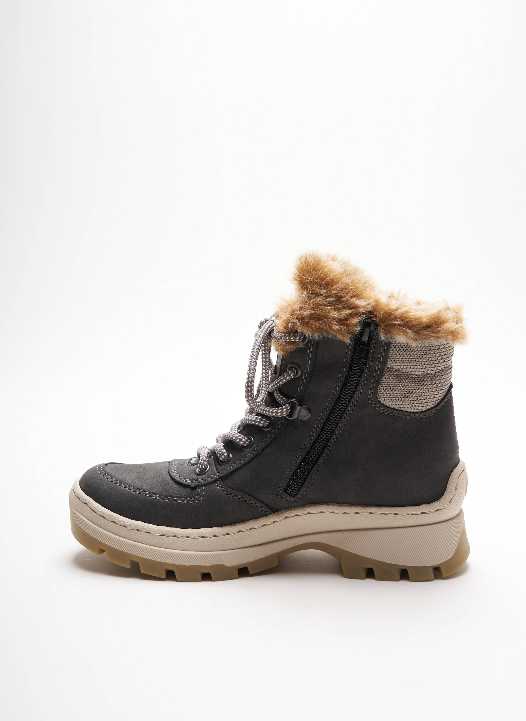 Rieker Bottines Femme couleur gris