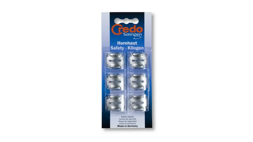 Credo Ersatzklingen Safety Clip