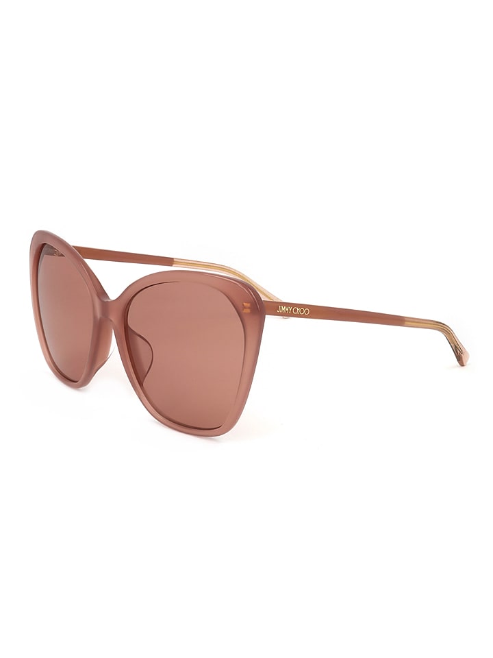 Jimmy Choo Damen-Sonnenbrille in Hellbraun günstig kaufen 59