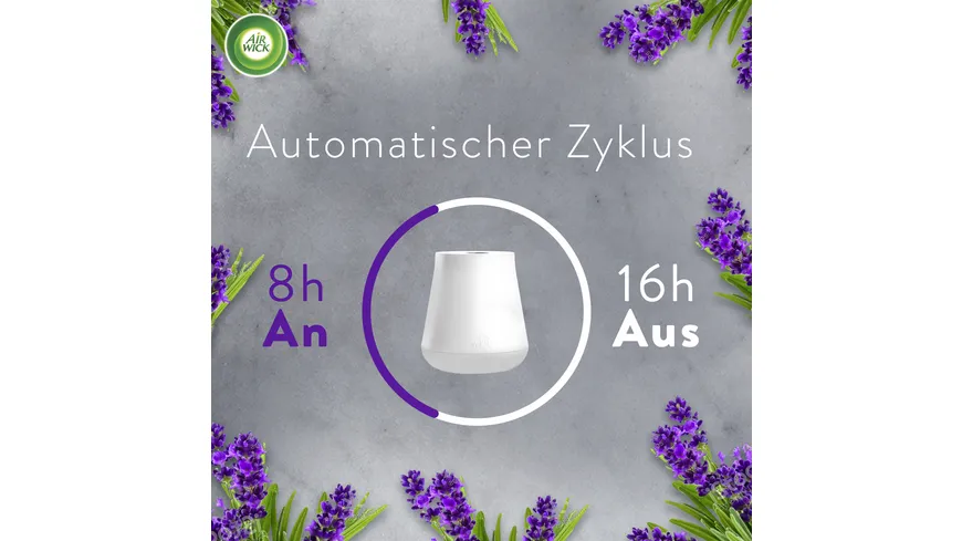Air Wick Aroma-Öl Diffuser Starter-Set Entspannender Lavendel