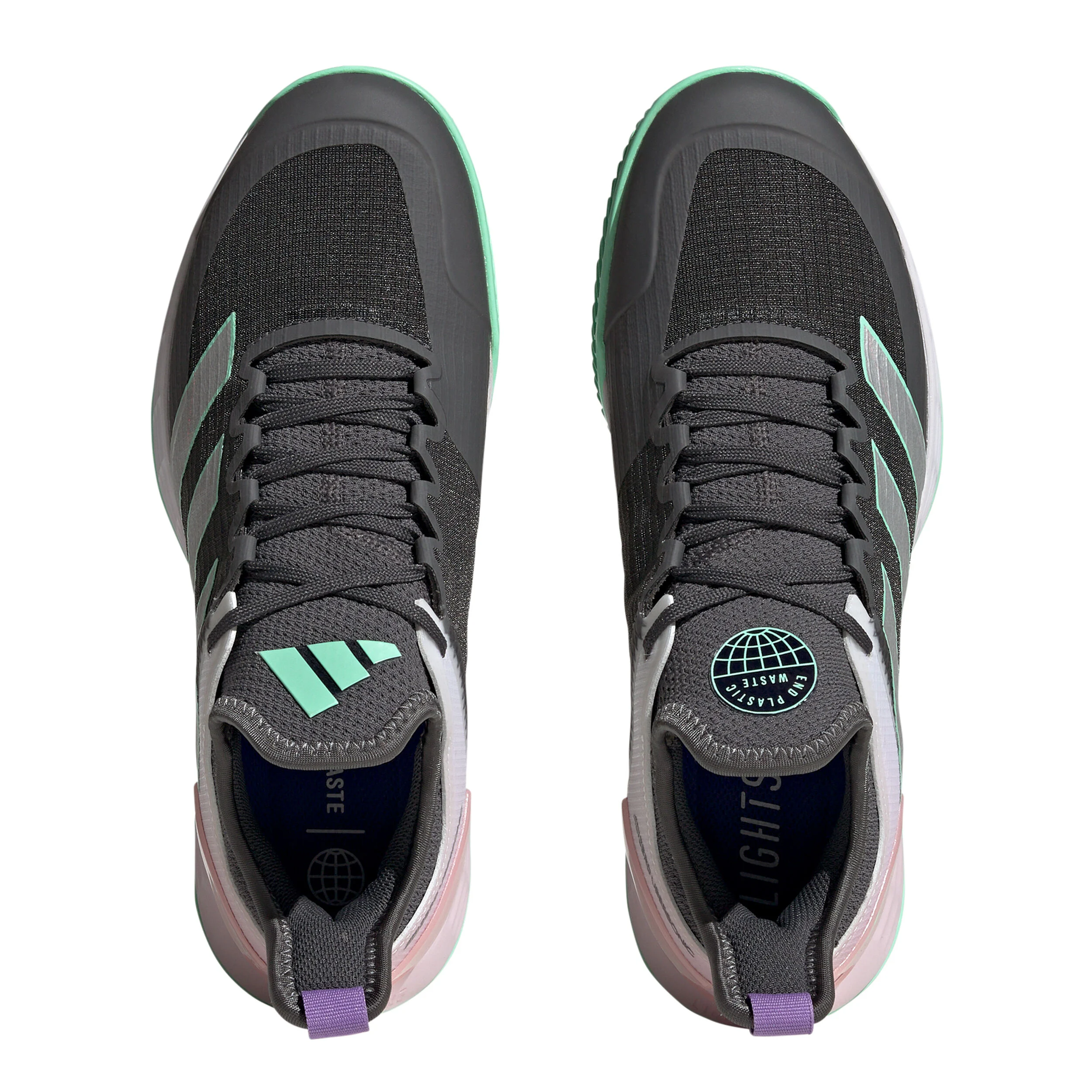 Adizero Ubersonic 4 Sandplatzschuh Damen - Dunkelgrau, Rosa