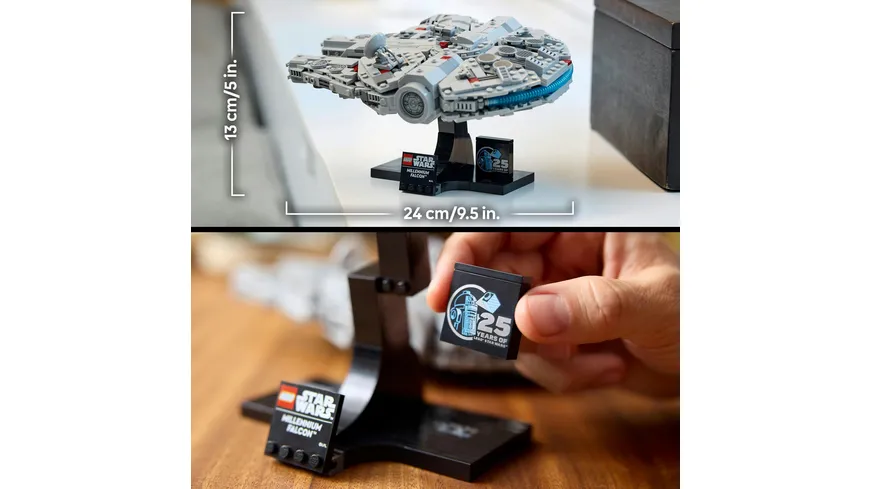 LEGO Star Wars 75375 Millennium Falcon Bauset