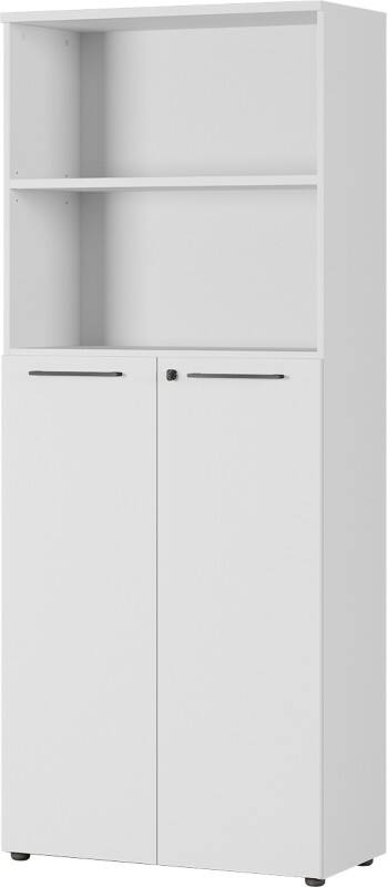 GERMANIA Schrank Agenda Melamin 4236-69 Hellgrau 800 x 400 x 1.970 mm