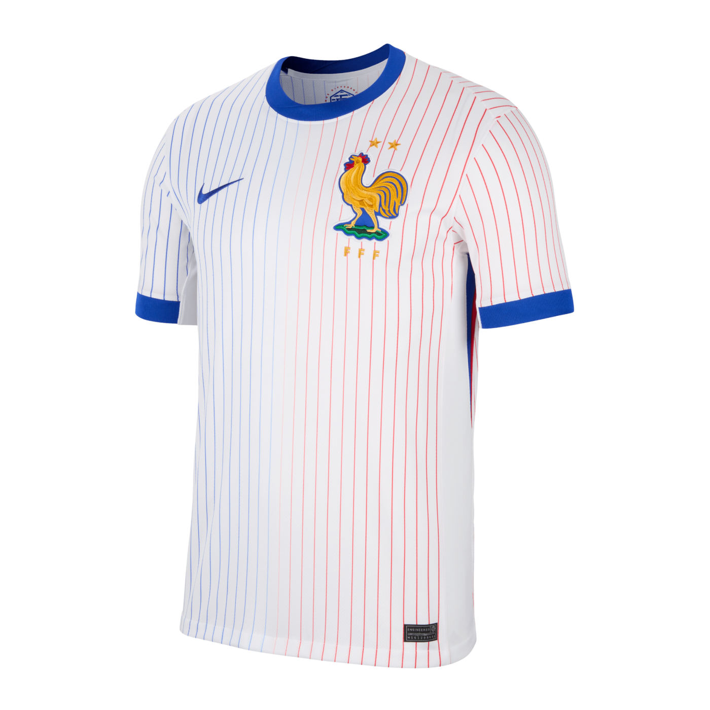 Nike Frankreich Trikot Away EM 2024 Weiss F100