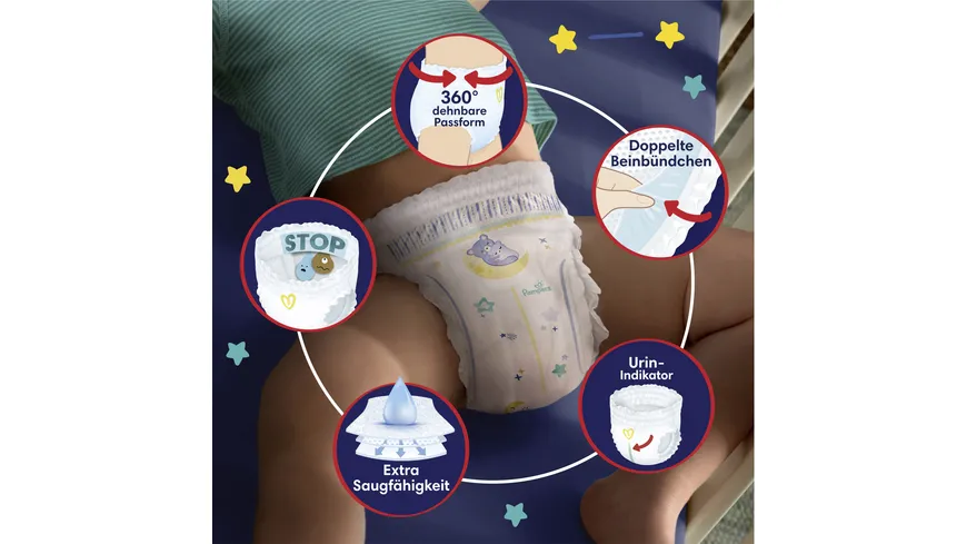 Pampers night pants