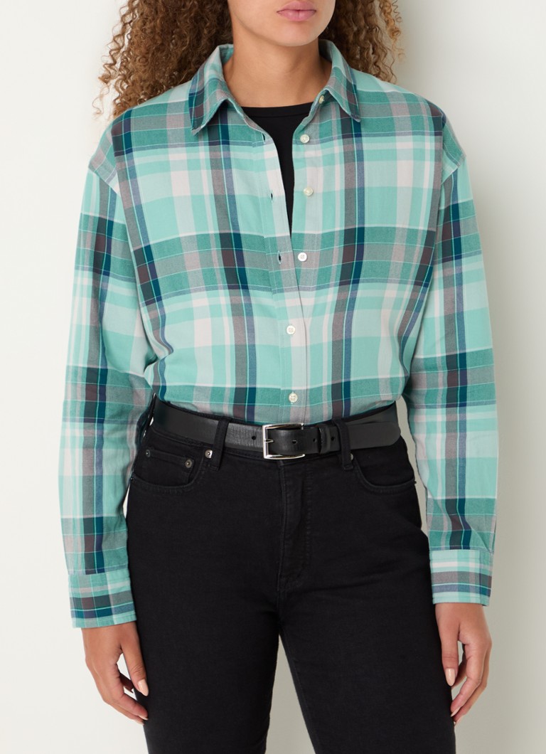 Ralph Lauren  Blouse met ruitdessin