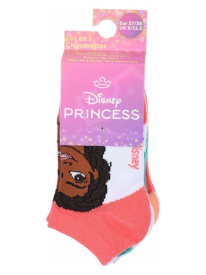 Disney Vaiana 3er-Set: Socken 