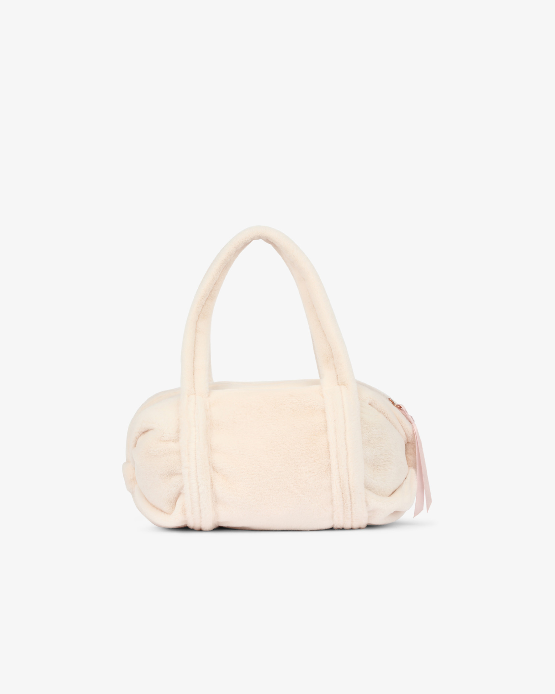 Faux fur duffle bag Size S