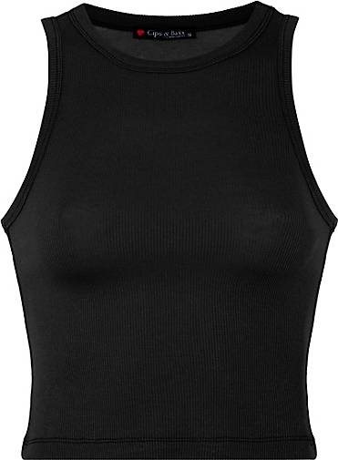 Cipo & Baxx Tanktop in geripptem Design