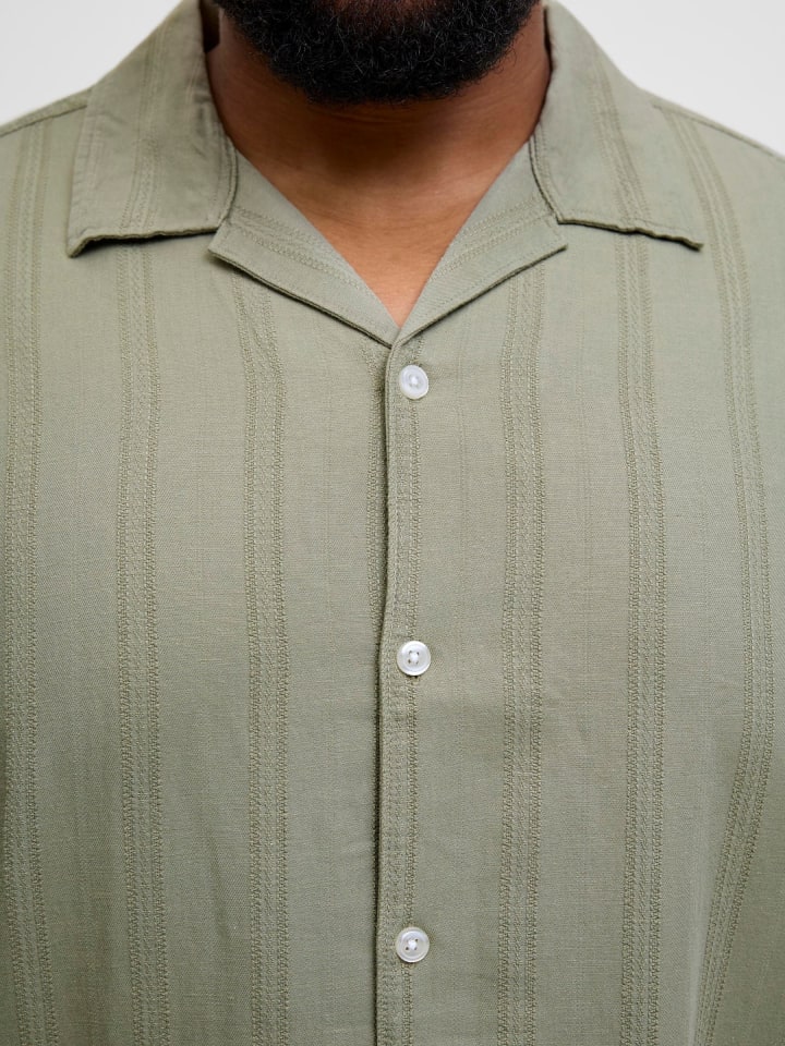 JACK & JONES PLUS Hemd in Dried Sage günstig kaufen
